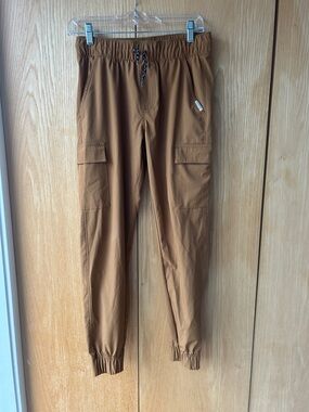 Boy’s Cargo Jogger Pants - Brown